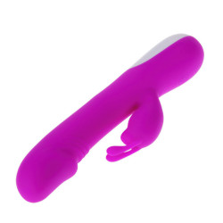 PRETTY LOVE - FLIRTATION ROBERT VIBRATOR MIT KLITORIS-STIMULATOR – Produktansicht 3