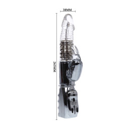 BAILE - AMOUR RAKETEN TRANSPARENTER ROTATOR 26.5 CM – Produktansicht 5
