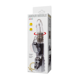 BAILE - AMOUR RAKETEN TRANSPARENTER ROTATOR 26.5 CM – Produktansicht 8