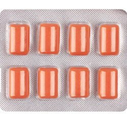 WUG Multivit – Der funktionelle Kaugummi, der Ihre Abwehrkräfte täglich stärkt. Blisterpackung mit 8 Stück – Produktansicht 3