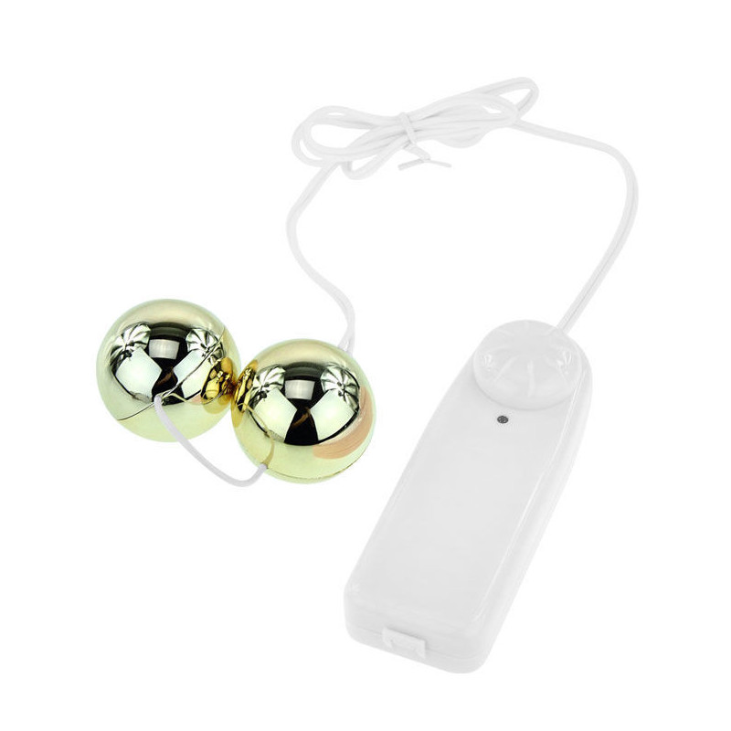 BAILE - GOLDENER VIBRATOR MIT CHINESISCHEN BLLEN