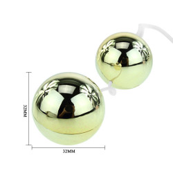 BAILE - GOLDENER VIBRATOR MIT CHINESISCHEN BLLEN – Produktansicht 4