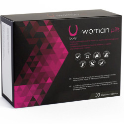 500 COSMETICS - U-WOMAN STEIGERT DIE LIBIDO DER FRAU - 30 KAPSELN – Produktansicht 2