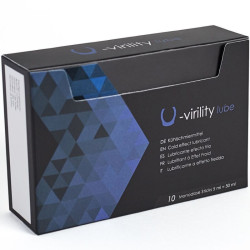 500 COSMETICS - U-VIRILITY LUBE GLEITMITTEL MIT KÄLTEFFEKT 10 X 5 ML – Produktansicht 3