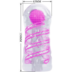 PRETTY LOVE - FANTASY MNNLICHER MASTURBATOR MIT INNENSPIRALE UND TRANSPARENTEN BLLEN – Produktansicht 4