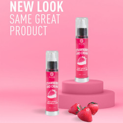 SECRETPLAY - SCHMIERMITTEL 2-1 WÄRMEEFFEKT ERDBEERE & CREME 50 ML – Produktansicht 4