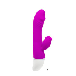 PRETTY LOVE - FLIRTATION VIBRATOR MIT KANINCHEN DAVID – Produktansicht 2