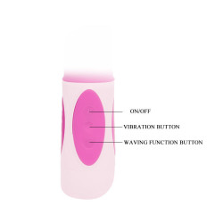 BAILE - PRETTY BUNNY DREIFACHER VIBRATOR ROTATOR – Produktansicht 6