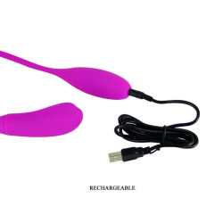 PRETTY LOVE - SMART - SNAKY VIBE VIBRATOR 7V + 3 TICKLING – Produktansicht 7