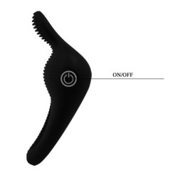 PRETTY LOVE - THIMBLE VIBRATORRING SCHWARZ – Produktansicht 5