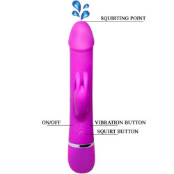 PRETTY LOVE - HENRY VIBRATOR MIT 12 VIBRATIONSMODI UND SQUIRT-FUNKTION – Produktansicht 6
