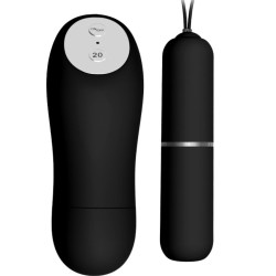 BAILE - Stringtanga mit Vibrationskugel und Fernbedienung, Schwarz – Produktansicht 2