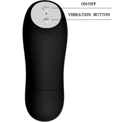 BAILE - Stringtanga mit Vibrationskugel und Fernbedienung, Schwarz – Produktansicht 5