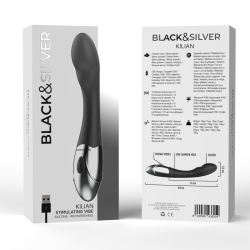 BLACK&SILVER - KILIAN STIMULIERENDE VIBE – Produktansicht 6