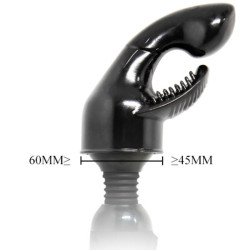 BAILE - POWER HEAD INTERCAMBIABLE HEAD FÜR MASSAGERGY PUNKT STIMULATION UND KLITORIS – Produktansicht 5