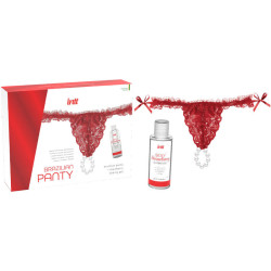 INTT RELEASES - BRASILIANISCHES ROTES HÖSCHEN MIT PERLEN UND SCHMIERGEL 50 ML – Produktansicht 3