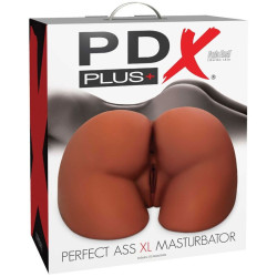 PDX PLUS - PERFECT ASS XL DOPPELTER EINGANGS-BRAUN-MASTURBATOR – Produktansicht 4