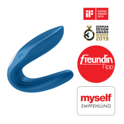 SATISFYER - PARTNER TOY WHALE VIBRATOR STIMULIERT BEIDE PARTNER 2020 EDITION – Produktansicht 3