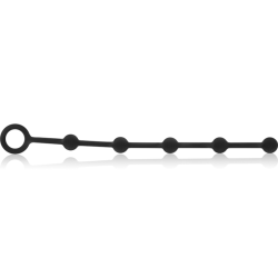 BLACK&SILVER - KORG ANAL ROSENKRANZ SILIKON INITIATION 21 CM – Produktansicht 3