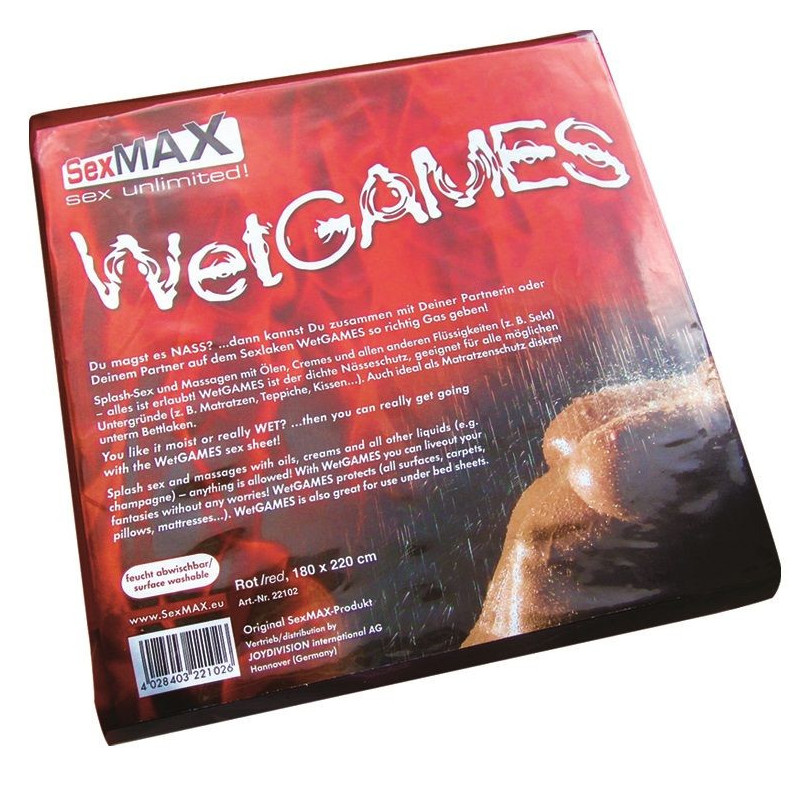 JOYDIVISION SEXMAX - WETGAMES SEX-LAKEN WHITE