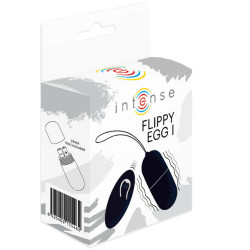 INTENSE - FLIPPY I VIBRIERENDES EI MIT FERNBEDIENUNG SCHWARZ – Produktansicht 5