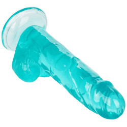 CALEXOTICS - GRÖSSE KÖNIGIN-DILDO BLAU 15.3 CM – Produktansicht 2