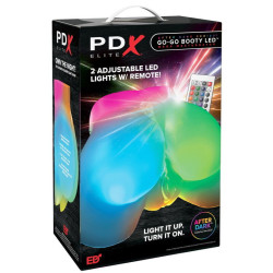 PDX ELITE - GO-GO BOOTY LED MEGA BELEUCHTETER MÄNNLICHER MASTURBATOR – Produktansicht 2