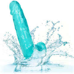 CALEXOTICS - GRÖSSE KÖNIGIN-DILDO BLAU 15.3 CM – Produktansicht 5