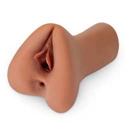 PDX PLUS - PICK YOUR PLEASURE XL REALISTISCHER STROKER BRAUN – Produktansicht 2