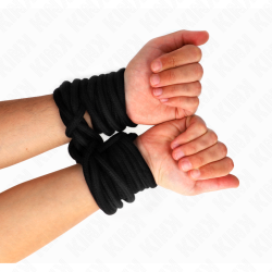 KINK - BAUMWOLLSEIL 20 METER SCHWARZ – Produktansicht 3