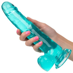 CALEXOTICS - GRÖSSE KÖNIGIN-DILDO BLAU 20.3 CM – Produktansicht 3