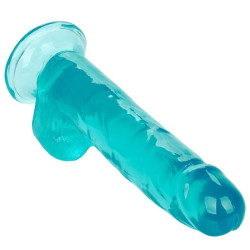 CALEXOTICS - GRÖSSE KÖNIGIN-DILDO BLAU 20.3 CM – Produktansicht 4