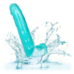 CALEXOTICS - GRÖSSE KÖNIGIN-DILDO BLAU 20.3 CM – Produktansicht 5