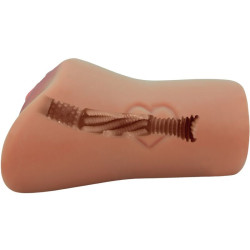 CRAZY BULL - SCHARLACHROTES VAGINA- UND ANUS-DESIGN MIT HERZFLEISCH – Produktansicht 3