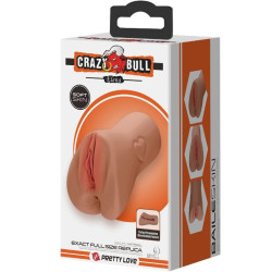 CRAZY BULL - SCHARLACHROTES VAGINA- UND ANUS-DESIGN MIT HERZFLEISCH – Produktansicht 5