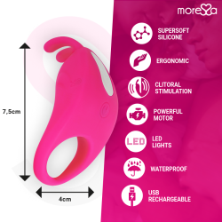 MORESSA - BRAD PREMIUM SILIKON WIEDERAUFLADBAR ROSA – Produktansicht 4