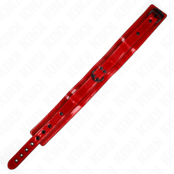 KINK - WEINROTE VERSTELLBARE HALSKETTE 37,5-49,5 CM X 5 CM – Produktansicht 5