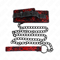 KINK - SPITZENKETTE MIT GÜRTEL MIT ECHTLEDERGÜRTEL 105 CM / 44 X 5,5 CM – Produktansicht 2