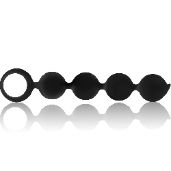 BLACK&SILVER - LENNON ANAL ROSENKRANZ 4 SILIKONKUGELN 15 CM – Produktansicht 3