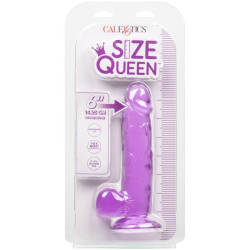 CALEXOTICS - GRÖSSE KÖNIGIN-DILDO LILA 15.3 CM – Produktansicht 4