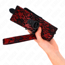 KINK - SPITZENKETTE MIT GÜRTEL MIT ECHTLEDERGÜRTEL 105 CM / 44 X 5,5 CM – Produktansicht 4