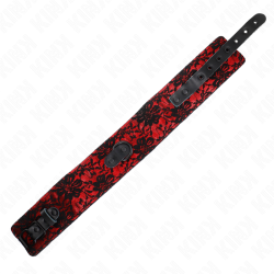 KINK - SPITZENKETTE MIT GÜRTEL MIT ECHTLEDERGÜRTEL 105 CM / 44 X 5,5 CM – Produktansicht 6