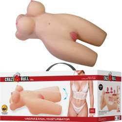 CRAZY BULL - MIA REALISTISCHER WEIBLICHER TORSO VAGINA UND ANAL 8,5 KG – Produktansicht 2