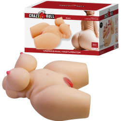 CRAZY BULL - GRACE REALISTISCHER WEIBLICHER TORSO VAGINA UND ANAL 7,5 KG – Produktansicht 3
