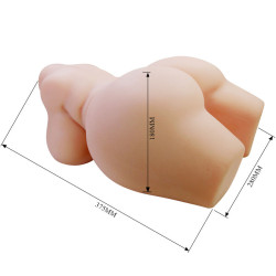 CRAZY BULL - GRACE REALISTISCHER WEIBLICHER TORSO VAGINA UND ANAL 7,5 KG – Produktansicht 7