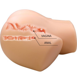 CRAZY BULL - VIVIAN REALISTISCHE WEIBLICHE HINTEN VAGINA UND ANAL 7 KG – Produktansicht 3