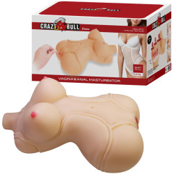 CRAZY BULL - DIANA REALISTISCHER WEIBLICHER TORSO VAGINA UND ANAL 5 KG – Produktansicht 2