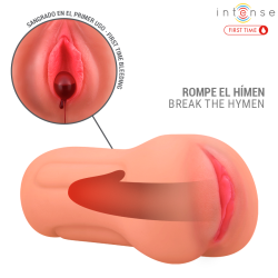 INTENSE FIRST TIME - ERIKA JUNGFRAU MASTURBATOR MIT BLUTUNG – Produktansicht 4