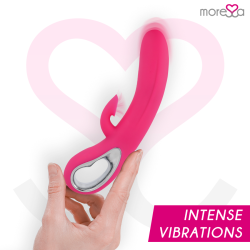 MORESSA - DUSTIN Klitoris-Saug- und kraftvolle Vibration, Premium-Silikon, wiederaufladbar – Produktansicht 3
