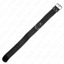 KINK - HALSKETTE MIT GÜRTEL 116 CM SCHWARZ GURT VERSTELLBAR 32-50 CM X 8 CM – Produktansicht 6